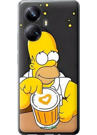 Чехол на realme 10 pro plus гомер пиво риалми 10 про плюс