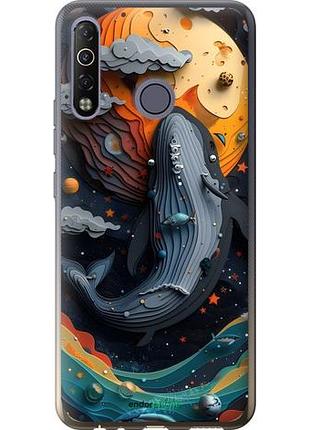 Чохол на tecno camon 12 air cc6 кит у космосі