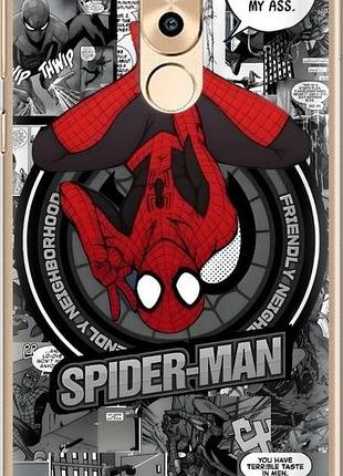 Чехол на huawei mate 9 lite человек паук, spiderman хуавей мейт 9 лайт
