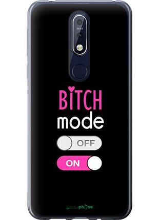 Чехол на nokia 7.1 bitch mode "4548u-1593-10746"