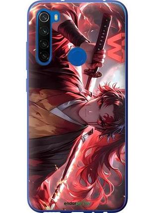 Чехол на xiaomi redmi note 8t аниме воин