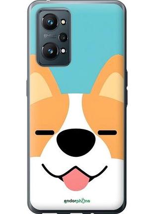Чехол на realme gt neo 2 забавный корги риалми гт нeo 2