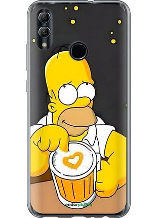 Чехол на huawei honor 10 lite гомер пиво хуавей хонор 10 лайт