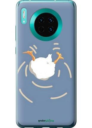 Чехол на huawei mate 30 смешная утка, гусь хуавей мейт 30