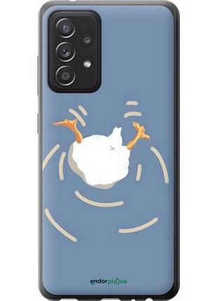 Чехол на samsung galaxy a52 смешная утка, гусь самсунг а52