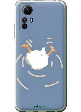 Чехол на xiaomi redmi note 12s смешная утка, гусь сяоми редми ноут 12с