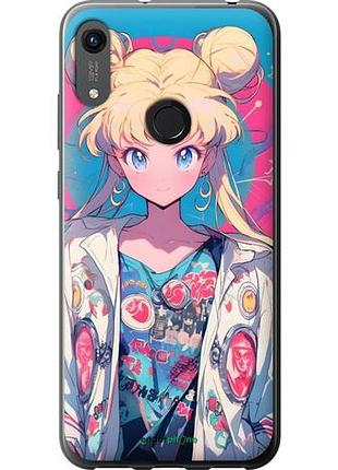 Чехол на huawei honor 8a сейлор мун 2 хуавей хонор 8а