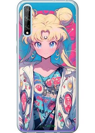 Чехол на huawei p smart s сейлор мун 2 хуавей п смарт с