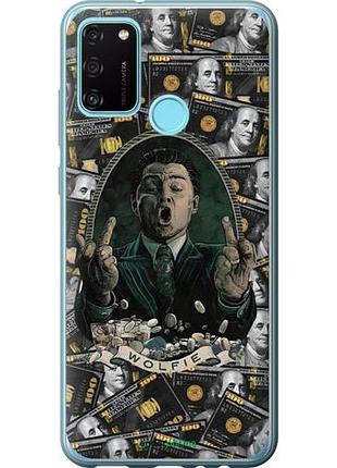 Чехол на huawei honor 9a дикаприо – волк с уолл-стрит хуавей хонор 9а