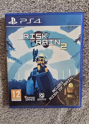 Risk of rain 2 ,русская версия,б/у, playstation 4,5 (ps4,5) пс4,5
