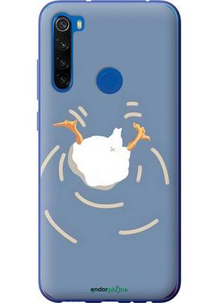 Чехол на xiaomi redmi note 8t смешная утка, гусь сяоми редми ноут 8т