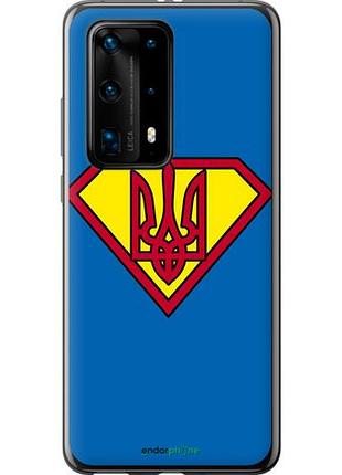 Чехол на huawei p40 pro plus супер тризуб "1164u-1917-10746"