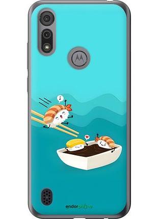 Чехол на motorola e6s суши моторола е6с