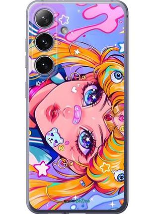 Чехол на samsung galaxy s24 plus сейлор мун 4 самсунг с24 плюс
