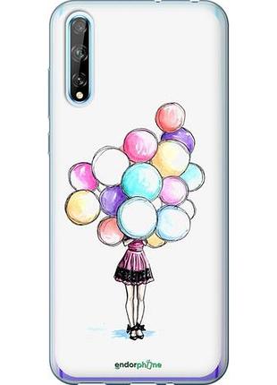 Чехол на huawei p smart s шарики "4387u-1813-10746"