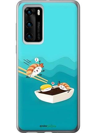 Чехол на huawei p40 суши хуавей п40
