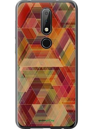 Чехол на nokia 6.1 plus геометрический узор "904u-1539-10746"