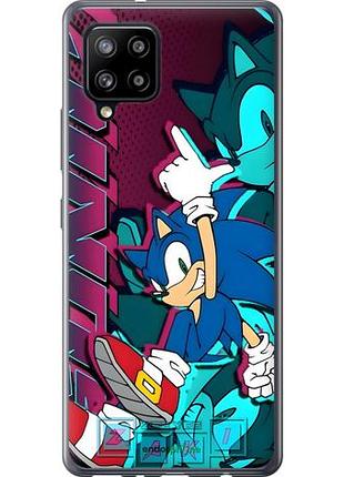 Чехол на samsung galaxy a42 a426b соник sonic самсунг а42 а426б