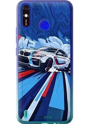 Чехол на tecno spark 4 lite бмв