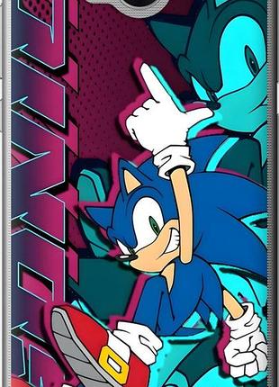 Чехол на huawei y5 2017 соник sonic хуавей у5 2017