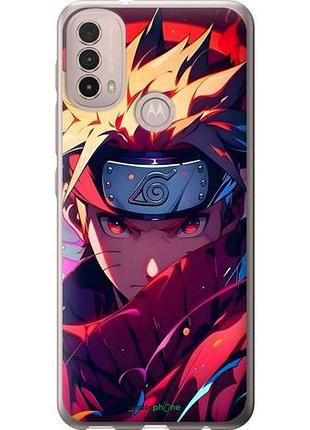 Чехол на motorola e40 наруто naruto моторола е40