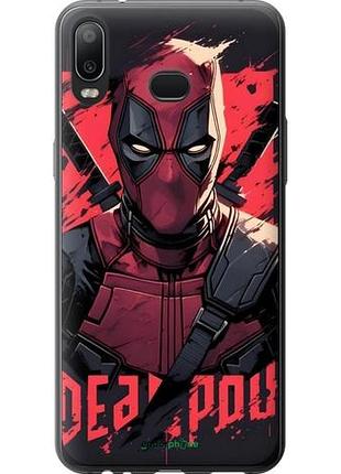 Чехол на samsung galaxy a6s дэдпул, deadpool самсунг а6с