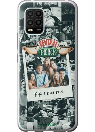Чехол на xiaomi mi 10 lite друзья friends сяоми ми 10 лайт