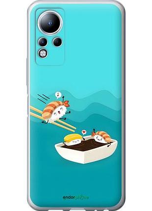 Чехол на infinix note 11 суши инфикс ноут 11