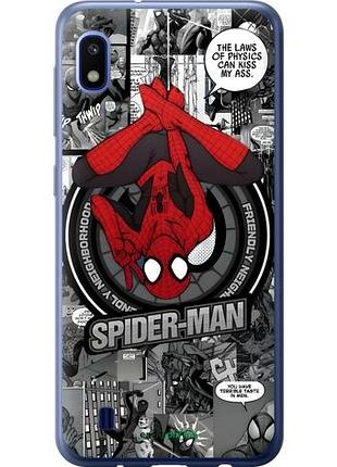 Чехол на samsung galaxy a10 2019 a105f человек паук, spiderman самсунг а10 2019 а105ф