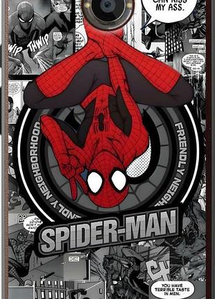 Чехол на motorola moto x2 человек паук, spiderman моторола мото х2