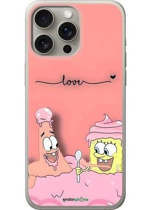 Чехол на iphone 15 pro max спанч боб, sponge bob айфон 15 про макс