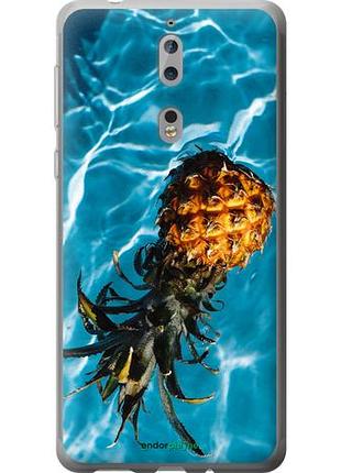 Чехол на nokia 8 ананас на воде "4384u-1115-10746"