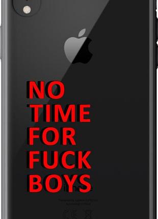 Чехол на iphone xr нет времени "4635u-1560-10746"