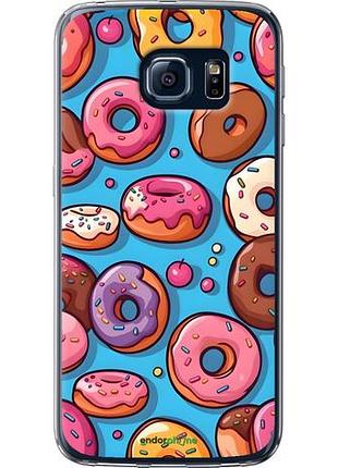 Чехол на samsung galaxy s6 g920 пончики самсунг с6 г920