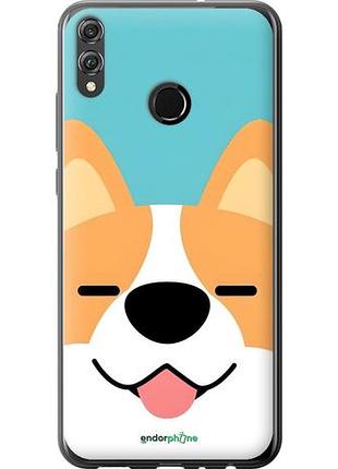 Чехол на huawei honor 8x корги