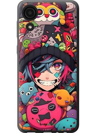 Чехол на samsung galaxy a03 core a032f аниме парень самсунг а03 кор а032ф