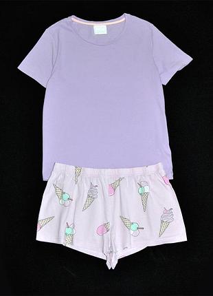 Пижама m&amp;s трикотаж хлопок 100% р.l