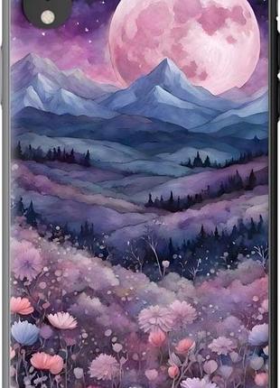 Чехол на iphone xr ночь луна арт айфон хр