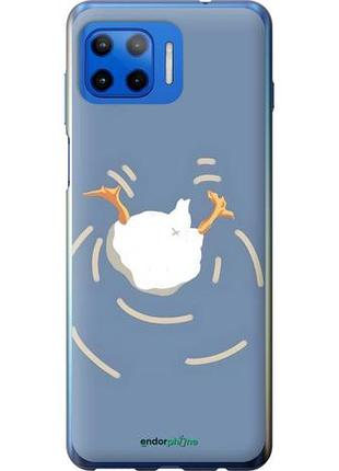 Чохол на motorola moto g plus гусак пірнає