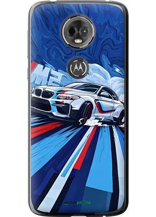 Чехол на motorola moto e5 plus bmw m2, бмв м2 моторола мото е5 плюс