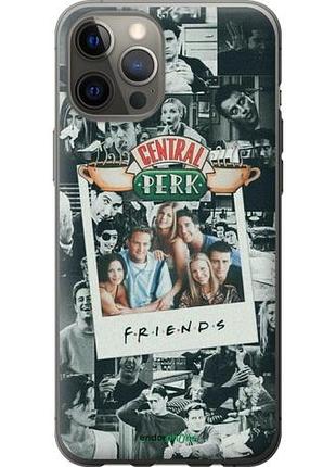 Чехол на iphone 12 pro max друзья friends айфон 12 про макс