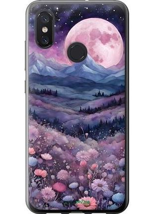 Чохол на xiaomi mi8 ніч місяць арт