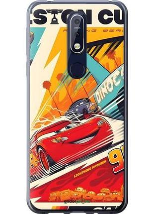 Чехол на nokia 7.1 тачки