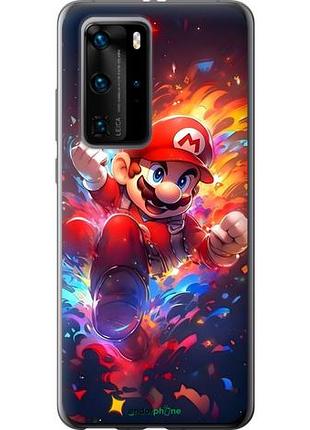 Чохол на huawei p40 pro супер маріо