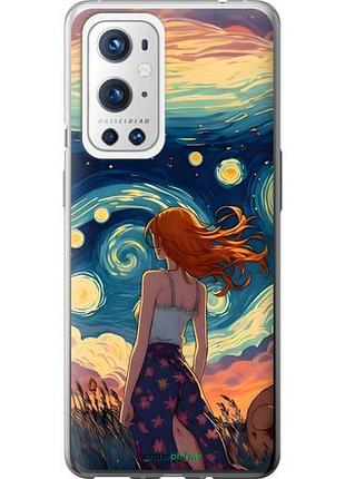 Чохол на oneplus 9 pro дівчина арт