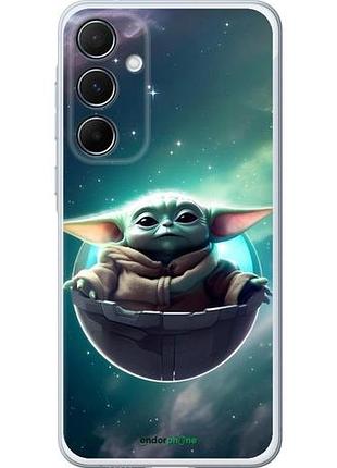 Чехол на samsung galaxy a55 малыш йода, грогу самсунг а55