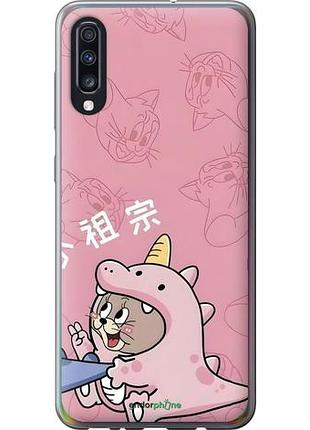 Чехол на samsung galaxy a70 2019 a705f том и джерри 2 самсунг а70 2019 а705ф 2