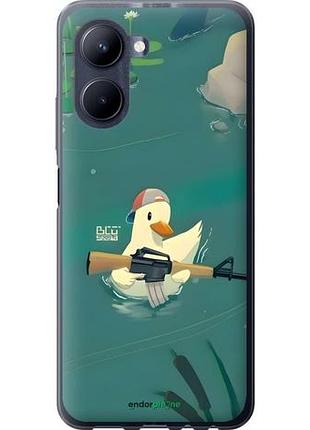 Чохол на realme c33 качечка з автоматом