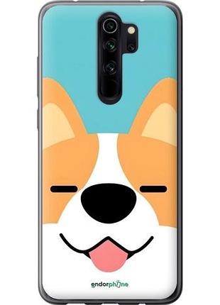 Чехол на xiaomi redmi note 8 pro забавный корги сяоми редми ноут 8 про