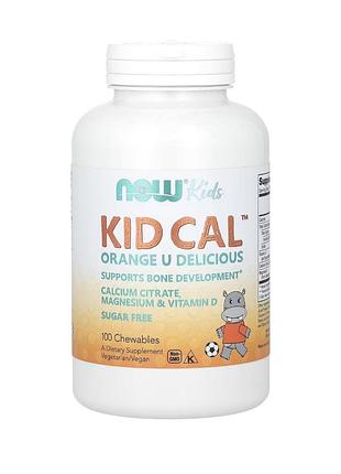 Now® kid cal chewables , 100 жувальних таблеток